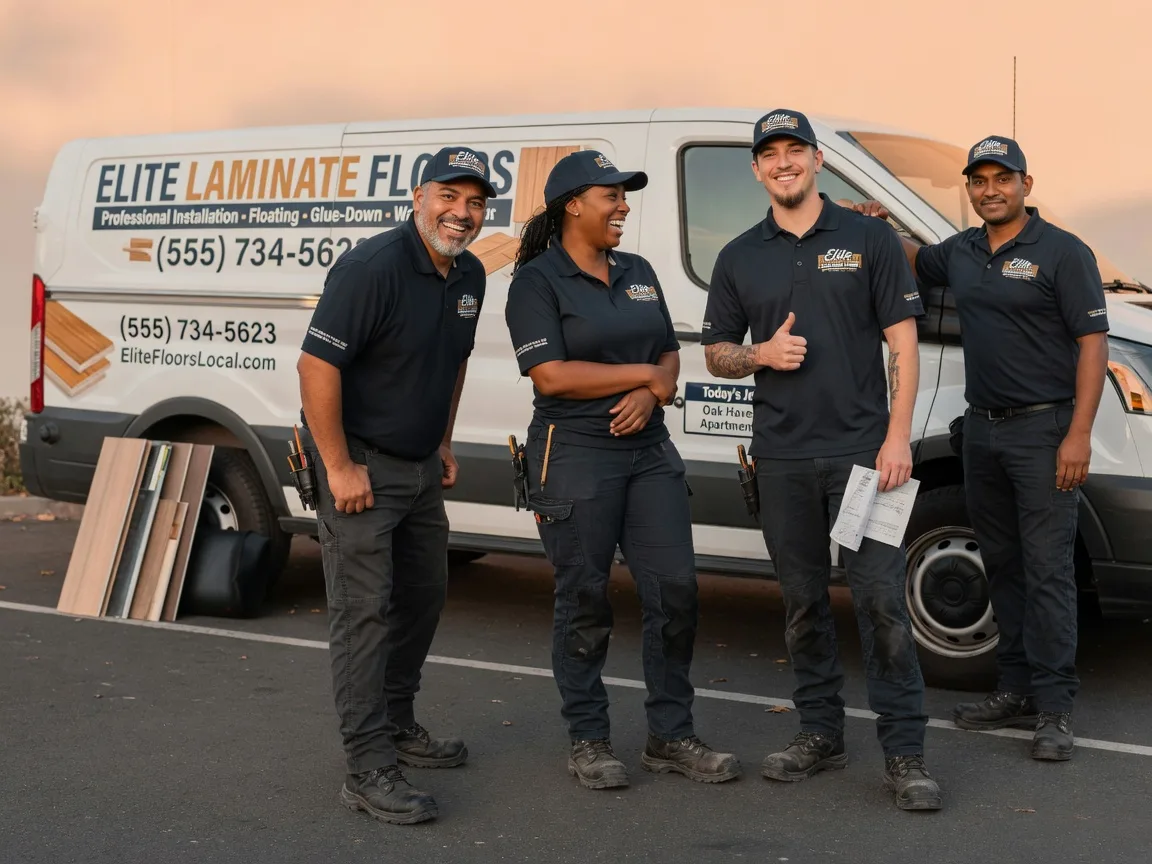 Laminate flooring installation company in Clarita, OK
